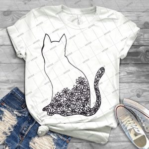 Cat T Shirt - Best Unisex Trending Handmade T-shirt Gift Idea For Men T-shirt For Woman