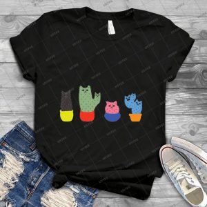 Catcus T Shirt 60 - Trending Shirt For Women Vintage Retro Tee For Men Kid's T-Shirt Handmade Shirt