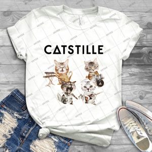 Catstille - Best Unisex Trending Handmade T-shirt Gift Idea For Men T-shirt For Woman