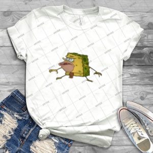 Caveman Spongebob 38 - Trending Shirt For Women Vintage Retro Tee For Men Kid's T-Shirt Handmade Shirt