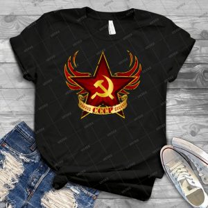 Cccp Army 41 - Vintage Mens Shirt Tshirt For Women Classic Handmade Shirt Retro Graphic Tee