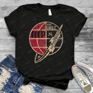 Cccp Boctok Viii 1962 V02 - Gift Idea Shirt For Men Tee For Women Classic Retro Vintage Graphic T-Shirt