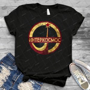 Cccp Interkosmos V02 - Gift Idea Shirt For Men Tee For Women Classic Retro Vintage Graphic T-Shirt