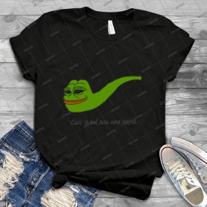 Ceci N Est Pas Une Pepe - Best Unisex Trending Handmade T-shirt Gift Idea For Men T-shirt For Woman