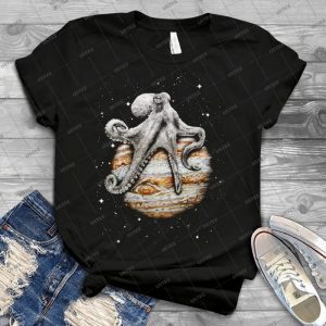 Celestial Cephalopod 72 - Trending Shirt For Women Vintage Retro Tee For Men Kid's T-Shirt Handmade Shirt