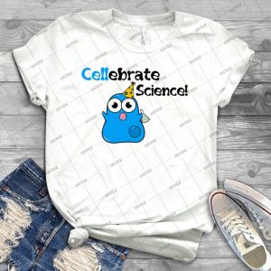 Cellebrate Science - Vintage Men's Shirt Tshirt For Women Classic Handmade Shirt Retro Graphic Tee