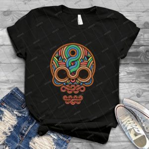 Celtic Skull 91 - Trending Shirt For Women Vintage Retro Tee For Men Kid's T-Shirt Handmade Shirt