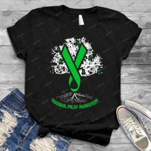 Cerebral Palsy Awareness Design - Best Unisex Trending Handmade T-shirt Gift Idea For Men T-shirt For Woman
