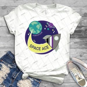 Certified Space Ace 1 - Best Unisex Trending Handmade T-shirt Gift Idea For Men T-shirt For Woman