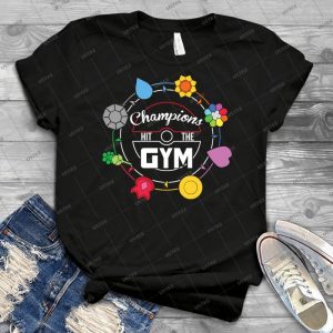 Champions Hit The Gym 56 - Gift Idea Shirt For Men Tee For Women Classic Retro Vintage Graphic T-Shirt