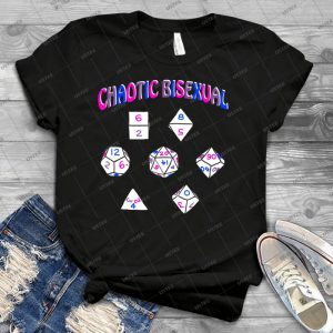 Chaotic Bisexual 42 - Trending Shirt For Women Vintage Retro Tee For Men Kid's T-Shirt Handmade Shirt