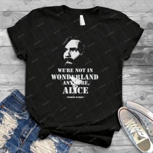 Charles Manson-Wonderland - Best Unisex Trending Handmade T-shirt Gift Idea For Men T-shirt For Woman