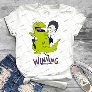 Charlie Sheen - Winning 66 - Trending Shirt For Women Vintage Retro Tee For Men Kid's T-Shirt Handmade Shirt
