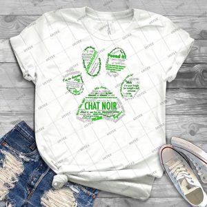 Chat Noir - Trending Shirt For Women Vintage Retro Tee For Men Kid's T-Shirt Handmade Shirt