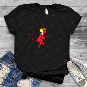 Cheeky Red Devil Boy - Fun Halloween Character By Cecca Designs 19 - Trending Shirt For Women Vintage Retro Tee For Men Kid's T-Shirt Handmade Shirt