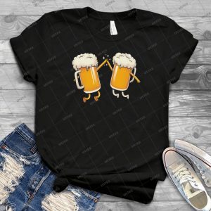 Cheers T Shirt - Vintage Mens Shirt Tshirt For Women Classic Handmade Shirt Retro Graphic Tee