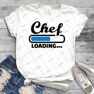 Chef Loading - Vintage Men's Shirt Tshirt For Women Classic Handmade Shirt Retro Graphic Tee