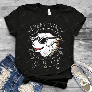 Chemise De Chien 63 - Vintage Mens Shirt Tshirt For Women Classic Handmade Shirt Retro Graphic Tee