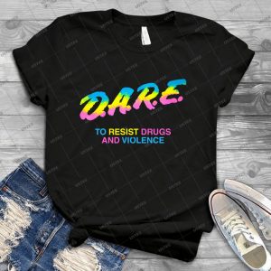 Chemise Tshirt Drogues Des Annes 90 - Vintage Mens Shirt Tshirt For Women Classic Handmade Shirt Retro Graphic Tee