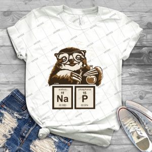 Chemistry Sloth Discovered Nap - Best Unisex Trending Handmade T-shirt Gift Idea For Men T-shirt For Woman
