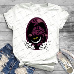 Cheshire Sticker - Gift Idea Shirt For Men Tee For Women Classic Retro Vintage Graphic T-Shirt