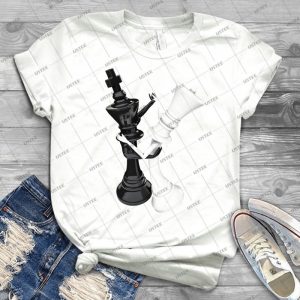Chess Tă¤nzer 9 - Vintage Men's Shirt Tshirt For Women Classic Handmade Shirt Retro Graphic Tee