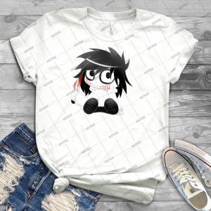 Chibi Jeff The Killer - Best Unisex Trending Handmade T-shirt Gift Idea For Men T-shirt For Woman
