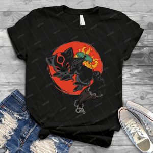 Chibi Okami 86 - Vintage Mens Shirt Tshirt For Women Classic Handmade Shirt Retro Graphic Tee