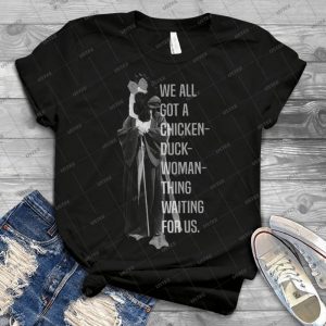 Chicken-Duck-Woman-Thing - Gift Idea Shirt For Men Tee For Women Classic Retro Vintage Graphic T-Shirt