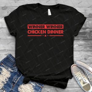 Chicken Dinner - Vintage Mens Shirt Tshirt For Women Classic Handmade Shirt Retro Graphic Tee