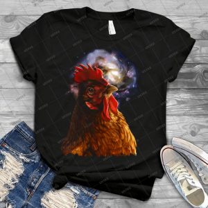 Chicken Galaxy - Best Unisex Trending Handmade T-shirt Gift Idea For Men T-shirt For Woman