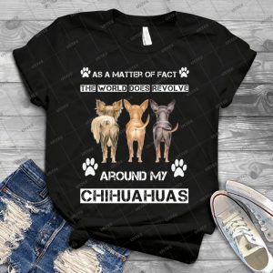 Chihuahua - Vintage Mens Shirt Tshirt For Women Classic Handmade Shirt Retro Graphic Tee
