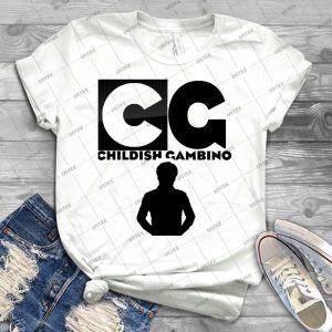Childish Gambino - Vintage Men's Shirt Tshirt For Women Classic Handmade Shirt Retro Graphic Tee