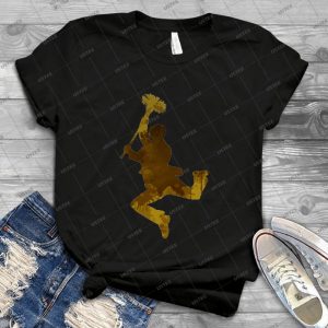 Chimney Sweep Inspired Silhouette 35 - Vintage Mens Shirt Tshirt For Women Classic Handmade Shirt Retro Graphic Tee