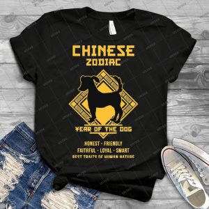 Chinese Zodiac Dog Chinese New Year Of The Dog - Best Unisex Trending Handmade T-shirt Gift Idea For Men T-shirt For Woman