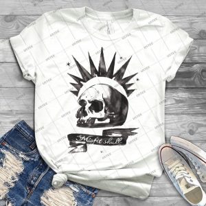 Chloe S Shirt-Misfit Skull - Gift Idea Shirt For Men Tee For Women Classic Retro Vintage Graphic T-Shirt