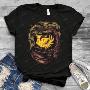 Chocobo Avec Des Fleurs 60 - Trending Shirt For Women Vintage Retro Tee For Men Kid's T-Shirt Handmade Shirt