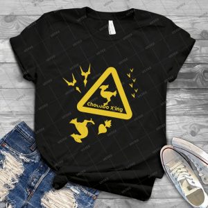 Chocobo Print - Vintage Mens Shirt Tshirt For Women Classic Handmade Shirt Retro Graphic Tee