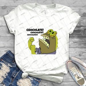 Chocolate Spongebob 83 - Vintage Men's Shirt Tshirt For Women Classic Handmade Shirt Retro Graphic Tee