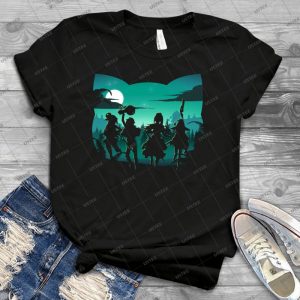 Chomusuke Silhouette - Best Unisex Trending Handmade T-shirt Gift Idea For Men T-shirt For Woman