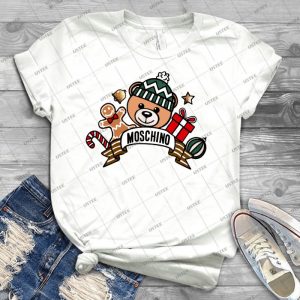Christmas Bear Moschino - Best Unisex Trending Handmade T-shirt Gift Idea For Men T-shirt For Woman