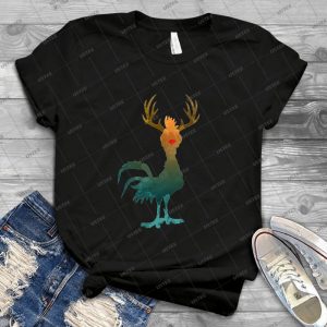 Christmas Chicken Inspired Silhouette - Best Unisex Trending Handmade T-shirt Gift Idea For Men T-shirt For Woman