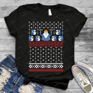 Christmas Time - Ugly Christmas Sweater 41 - Vintage Mens Shirt Tshirt For Women Classic Handmade Shirt Retro Graphic Tee