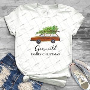 Christmas Vacation Griswold Family Christmas - Gift Idea Shirt For Men Tee For Women Classic Retro Vintage Graphic T-Shirt