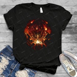 Chrono Trigger- Fire Rains From The Heavens Chronicles Of Time - Trending Shirt For Women Vintage Retro Tee For Men Kid's T-Shirt Handmade Shirt