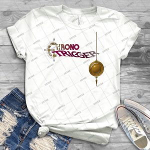 Chrono Trigger - Snes - Title Screen - Trending Shirt For Women Vintage Retro Tee For Men Kid's T-Shirt Handmade Shirt