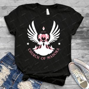 Church Of Madoka 73 - Trending Shirt For Women Vintage Retro Tee For Men Kid's T-Shirt Handmade Shirt