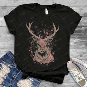 Ciervo De Mis Sueos 73 - Vintage Mens Shirt Tshirt For Women Classic Handmade Shirt Retro Graphic Tee