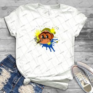 Cigar Smokin Monkey Head Splat 76 - Gift Idea Shirt For Men Tee For Women Classic Retro Vintage Graphic T-Shirt