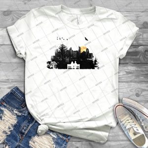 City Moonrise - Best Unisex Trending Handmade T-shirt Gift Idea For Men T-shirt For Woman